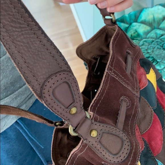 lucky brand vintage purse - Picture 3 of 4